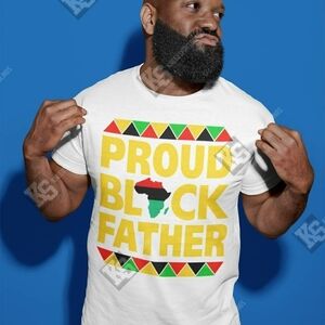 Proud Black Father‎ Tee